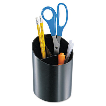 Officemate Recycled Big Pencil Cup, 4 1-4 X 4 1-2 X 5 3-4, Black freeshipping - TVN Wholesale